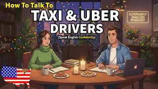 How to Talk to Taxi Drivers and Uber Riders (With Confidence) - English Conversation For Daily Life