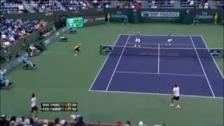 Malisse & Dolgopolov's Hot Shot Hands In Indian Wells Doubles Final