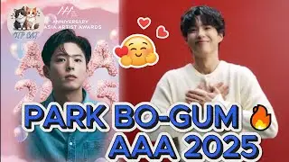 ✨ Park Bo-gum at AAA 2025 &ndash; The Hallyu Prince&rsquo;s Legendary Comeback! 👑🌏