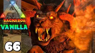 BATALHA CONTRA O BOSS RAGNAROK - BETA!!! ARK: RAGNAROK (VANILLA) 66