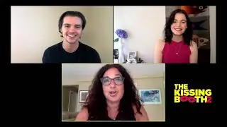 KISSING BOOTH 2:   Joel Courtney and Meganne Young Interview (2020)