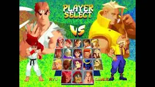 Street Fighter Alpha 2 arcade vs mode