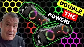 Pyle Boombox Speaker TWS Pairing Instructions True Wireless Stereo Review!