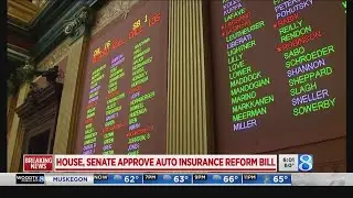 Michigan lawmakers approve bill to cut high auto costs