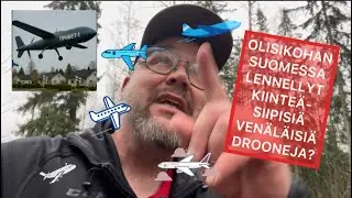 Pikakatsaus ☝️ Jos Suomessakin ehk&auml;, kenties, lentelisi jotain? #drooni @JiiPeePuro 