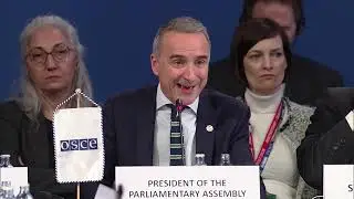 #OSCEMC25 Report by the President of the OSCE PA Pere Joan Pons Sampietro