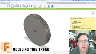Fusion 360 - Modeling Tread Patterns