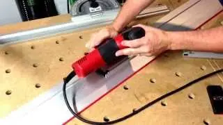 Mafell P1cc Guide Rail Demonstration