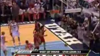 Game 6 round 1 Rockets vs Jazz 2008 Playoffs