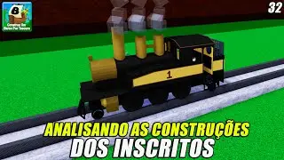 ANALISANDO AS CONSTRUÇÕES DOS INSCRITOS! pt.32 [CONSTRUA UM BARCO POR TESOURO] - ROBLOX