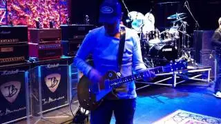 Joe Bonamassa at sound check 12-6-11 with Gladys