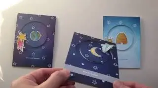 Shooting Stars Spinner cards