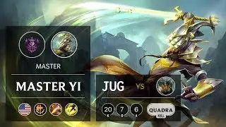 Master Yi Jungle vs Olaf - NA Master Patch 9.6