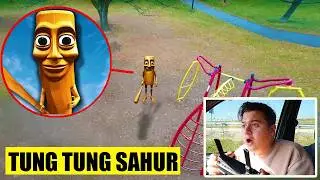 TUNG TUNG TUNG SAHUR OYUN PARKINDA DRONE KAMERALARINA YAKALANDI !! (GER&Ccedil;EK HAYATTA)