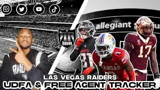 #Raiders UDFA & Free Agent Tracker & deep dive|Diamonds in the rough ?| The Raider Rundown
