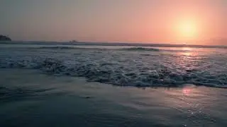 Free Slowmotion Footage Download Twilight Sea Waves at Sunset By Hackrative