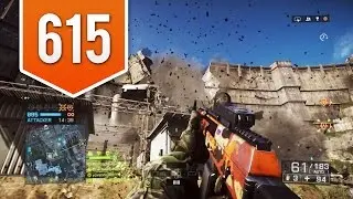 BATTLEFIELD 4 (PS4) - Road to Max Rank - Live Multiplayer Gameplay #615 - INTENSE RUSH MATCH!
