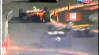Max Papis crashes CART at Surfers Paradise 2000 (Part 2)