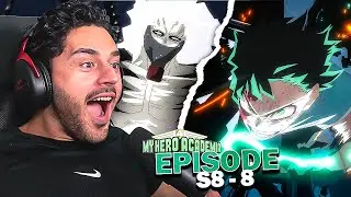 GAMBAREEEEE IZUKU MIDORIYAAAAA !!!!!!!! 🔥🔥🔥🔥🔥 MY HERO ACADEMIA SAISON 8 EPISODE 8 REACTION FR !