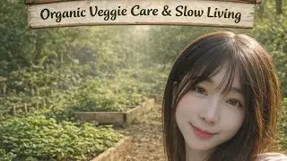 A Peaceful Day in My Garden: Organic Veggie Care & Family Slow Living