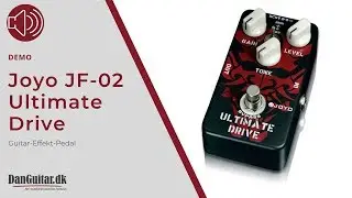 Joyo JF-02 Ultimate Drive Guitar-Effekt-Pedal fra DanGuitar.dk