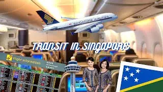 【Solomon Islands🇸🇧】TRANSIT IN SINGAPORE🇸🇬