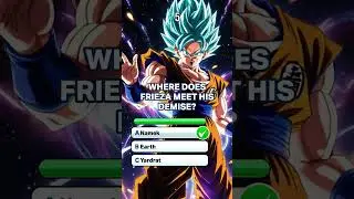 Пройдите нашу викторину по Dragon Ball!?! #dragonballheroes #animeshorts #japaneseanimation #kamehameha