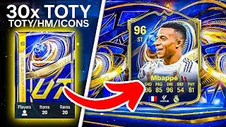 WE PACKED 30x TOTY/TOTY HM/TOTY ICONS! 🥳 FC 26 Ultimate Team