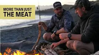 Diving For Bait to Catch Our Dinner || More Than Just The Meat
