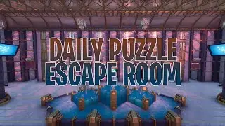 Daily Puzzle Escape Rooms (Fortnite Creative Map + Code)
