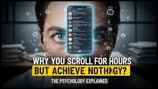 The Psychology of People Scrolling for Hours and Still Feeling Empty | Stop Scrolling Blindly