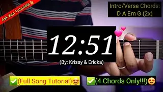 12:51 - Krissy & Ericka (4 Chords Only!!!)😍 | Full Song Tutorial #shopeetagtowin