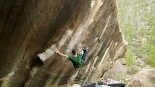 Lumberjack Sit, V11 - Joe's Valley Bouldering