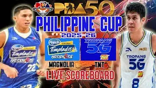 PBA LIVE 🔴MAGNOLIA TIMPLADOS vs TNT TROPANG 5G | Philippine Cup 2025 | Scoreboard & Play-by-Play