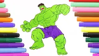 Hulk Coloring Pages, Coloring Book for Kids