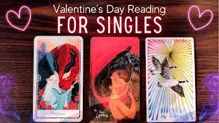 For SINGLES 🥰 Valentine's Day Tarot Reading 💖 Pick A Card #lovetarot #valentinesday #pickacard