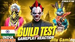 FREE FIRE MAX LIVE ! GUILD TEST & REACTION #freefire #freefirelive