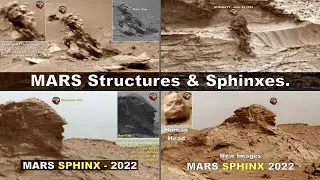 MARS Structures & Sphinxes. Atmosphere Exposes NASA ! ArtAlienTV R