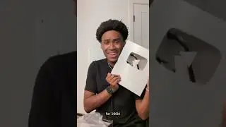 Unboxing My 100k YouTube Plaque!! #shorts