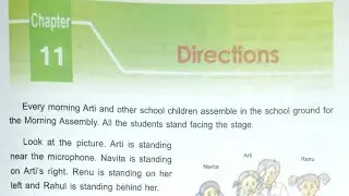 Directions//DAV Class  3//S.ST// Lesson- 11