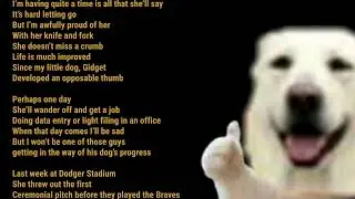 Dan Bern - Opposable Thumb (live on KPIG w/ Lyrics)
