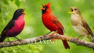 Top 15 most beautiful birds in the world in 4K resolution🌿|Morning Birds and Peaceful Nature Sounds