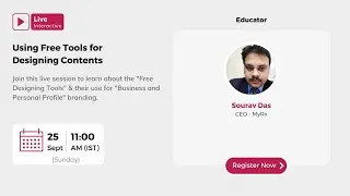 Learn the free tools for Designing Contents