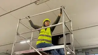 MONTAJE DEL ANDAMIO DE ALUMINIO ROLLER SEG&Uacute;N LA NUEVA NORMA EUROPEA  EN1004.1.2.