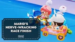 Marid&rsquo;s Nerve-Wracking Race Finish (KartRider Rush+)