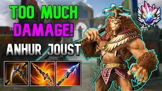 THE BEST ADC IN JOUST! - Smite 2 Anhur Deity Gameplay