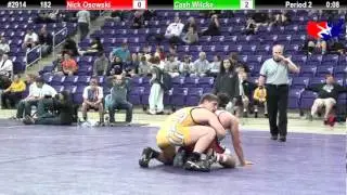 FSN Final 182: Nick Osowski (Oshkosh) vs. Cash Wilcke (High Altitude Wrestling Club)