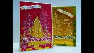 Karten mit Elegante Weihnachten simone stempelt Stampin`Up! 2024