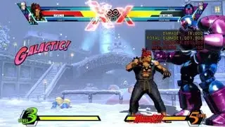 UMVC3: Akuma - Full Autonomous Raging Demon Combo (Sentinel-specific)