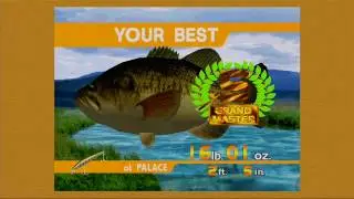 SEGA Bass Fishing (X360) Arcade Mode Clear (16lb 01oz, Palace)